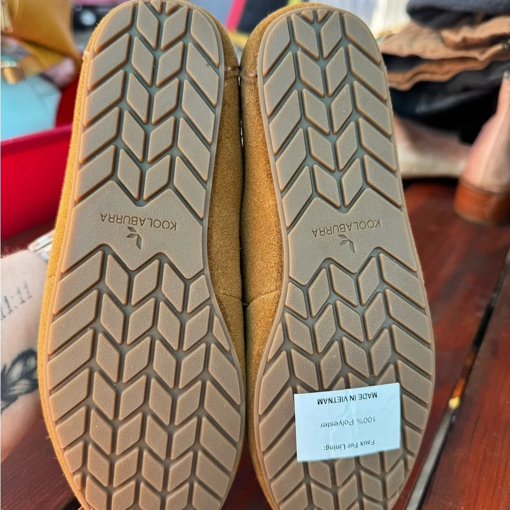 Koolaburra Ugg Tan Suede Slippers